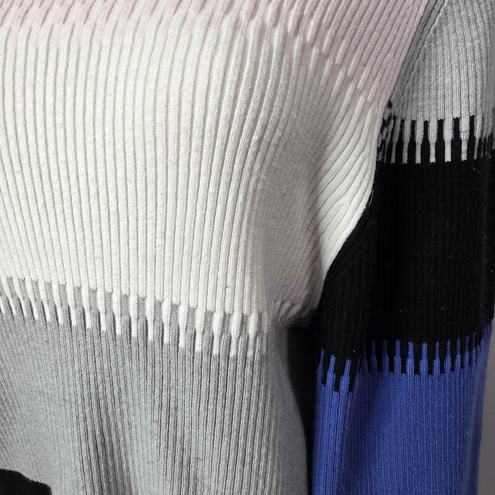 French Connection Multicolor Ribbed Sweater - Picture 4 of 8